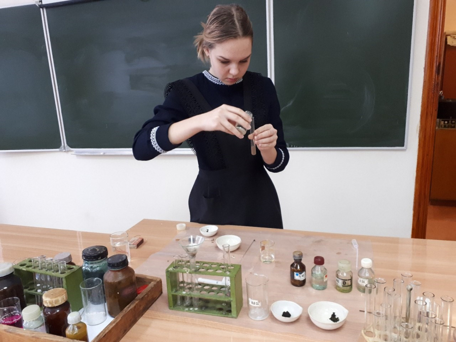 «Экспериментальный подход на уроках химии» МБОУ «Краснослободский многопрофильный лицей»